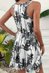 'Vanya' Printed Wide Strap Mini Dress - Celes Fashion